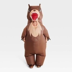 NIP. HYDE & EEK Inflatable Bear Kid Costume